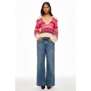 Ramy Brook Augustus Sweater Size XL with Lint